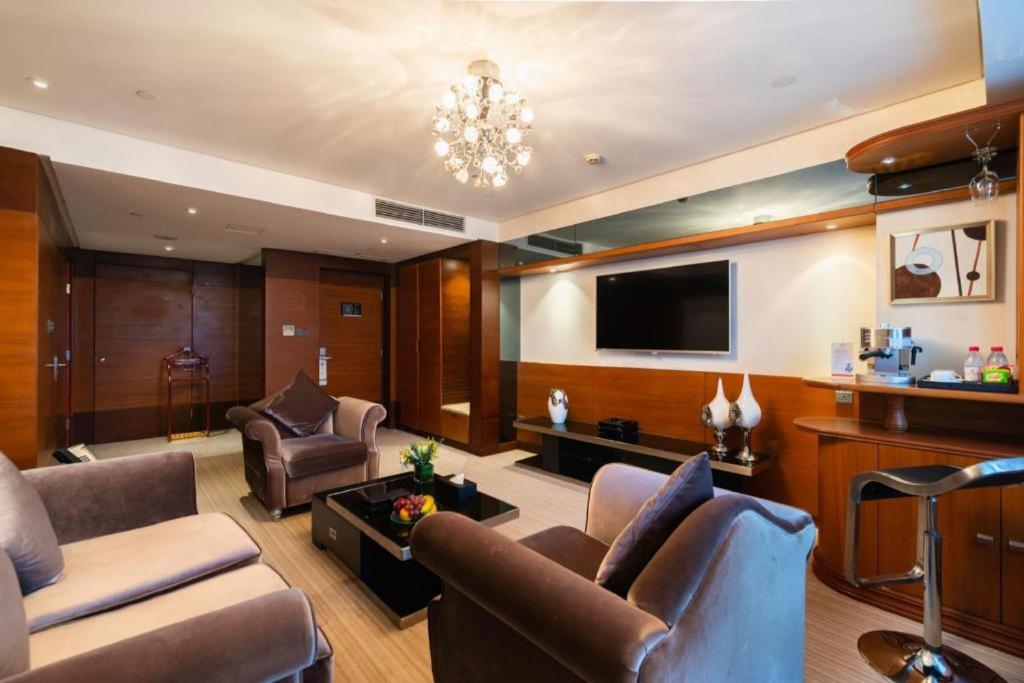 Grand View Hotel Tianjin Exterior foto