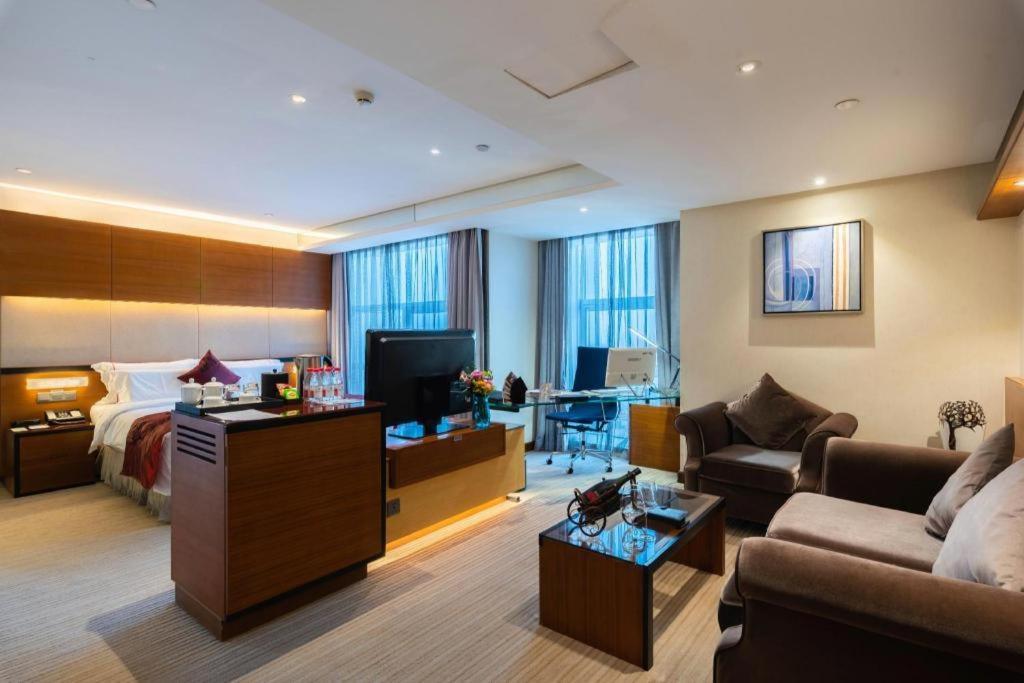 Grand View Hotel Tianjin Exterior foto