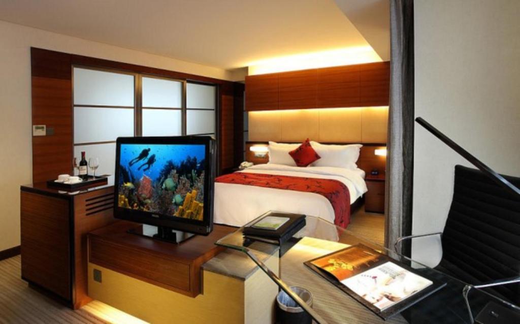 Grand View Hotel Tianjin Exterior foto